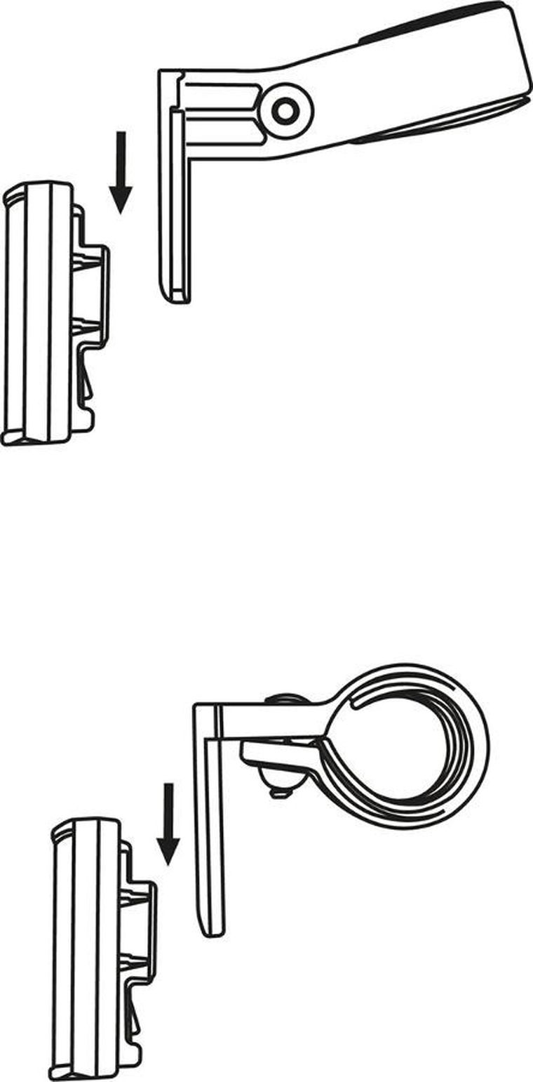 Dunlop, zestaw odblasków przód tył