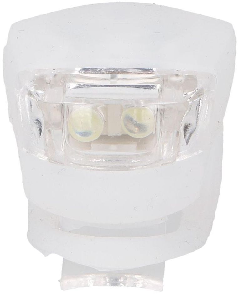 Dunlop, zestaw silikonowych lampek rowerowych LED, na przód i tył