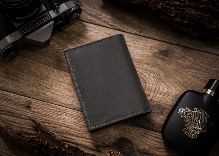 Duży, pionowy portfel męski ze skóry naturalnej, Always Wild