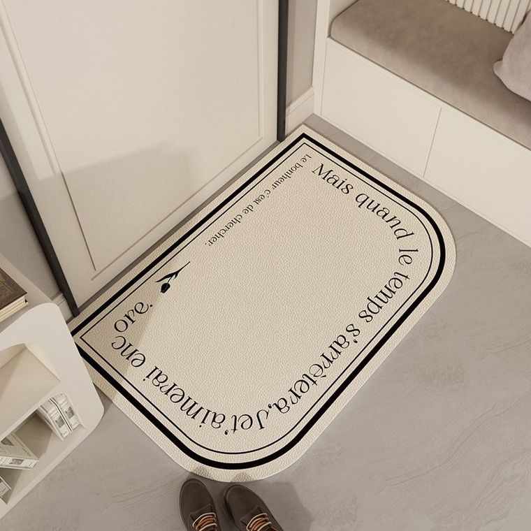 Dywan, wycieraczka, wykładzina do drzwi wejściowych, antypoślizgowa, 60-90 cm