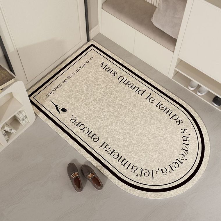 Dywan, wycieraczka, wykładzina do drzwi wejściowych, antypoślizgowa, 60-90 cm