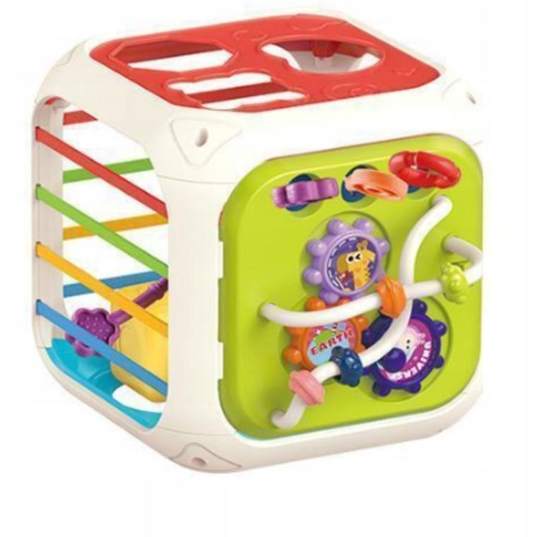 E-Edu, kostka aktywności, zabawka edukacyjna