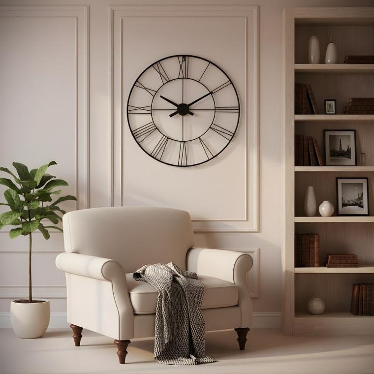 Edaxo, Aratio, zegar ścienny, 70 cm