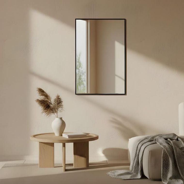 Edaxo, Vinkiel, lustro dekoracyjne, wiszące, 70-50 cm