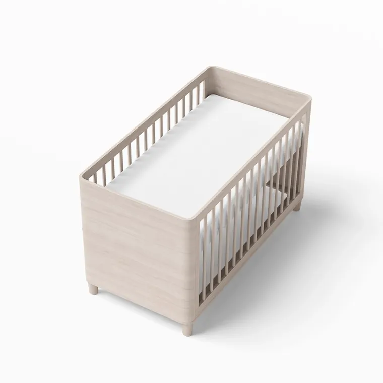 Eevi, prześcieradło bawełniane, białe, 140-70 cm