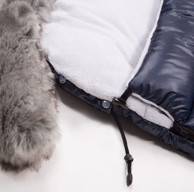 Eevi, śpiworek do wózka, 3w1, jeans