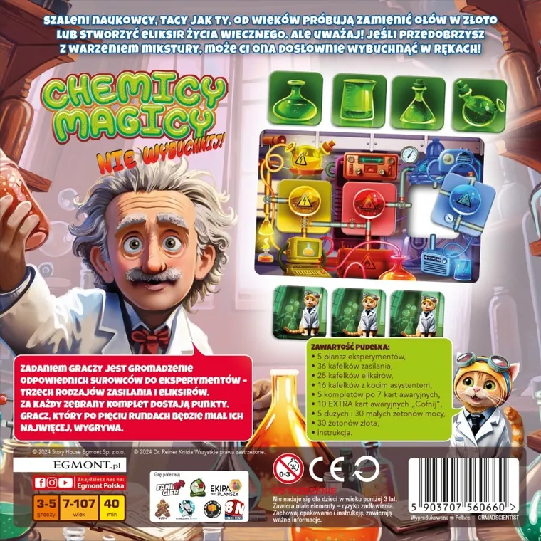 Egmont, Chemicy Magicy, gra strategiczna