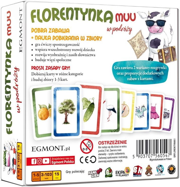Egmont, Florentynka MUU w podróży, gra edukacyjna