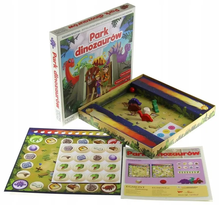 Egmont, Park Dinozaurów, familijna gra kooperacyjna