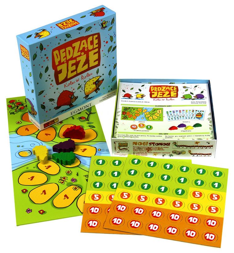 Egmont, Pędzące jeże, gra planszowa