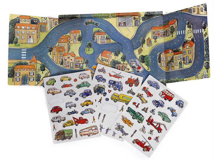 Egmont Toys, Samochody, układanka, gra magnetyczna