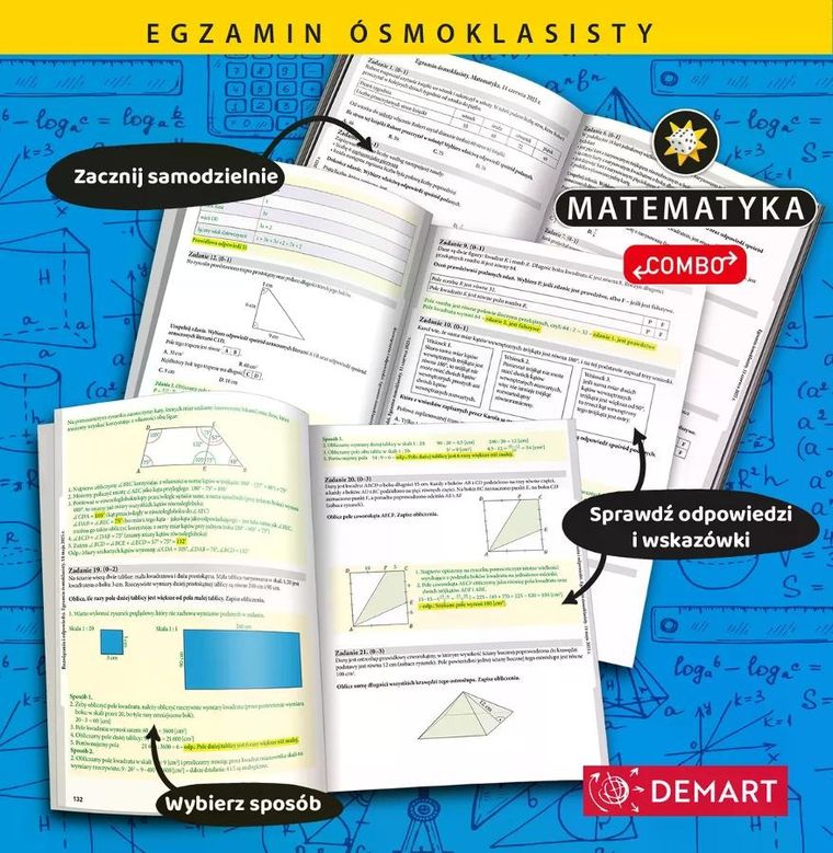 Egzamin ósmoklasisty. Matematyka. Arkusze egzaminacyjne