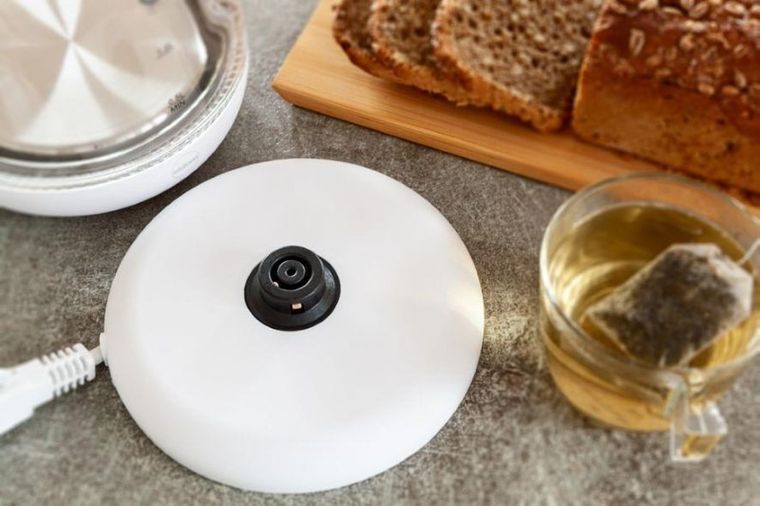 Eldom, czajnik szklany, 1.7 l, 2200 W, c510b, biały