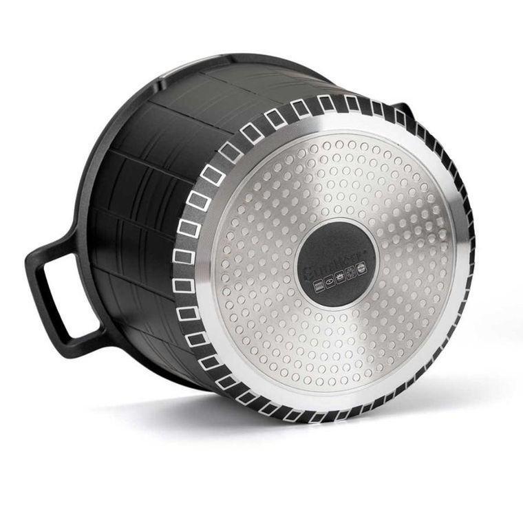 Elitehoff, garnek granitowy z pokrywą, 24 cm, 6,5l