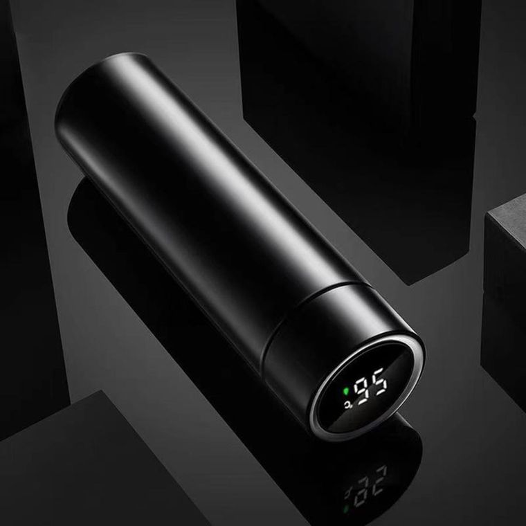 Elitehoff, kubek termiczny, z wyświetlaczem temperatury, 500 ml