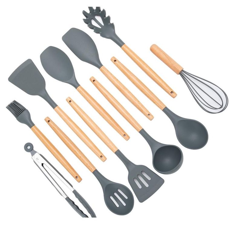 Elitehoff, zestaw przyborów kuchennych w stojaku, 12 elementów