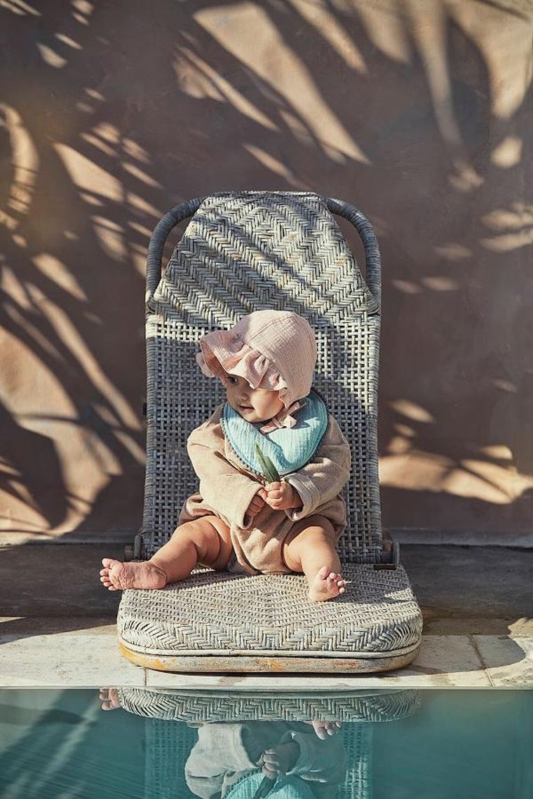 Elodie Details, szlafrok dla dzieci, Blushing Pink, 1-3 lata