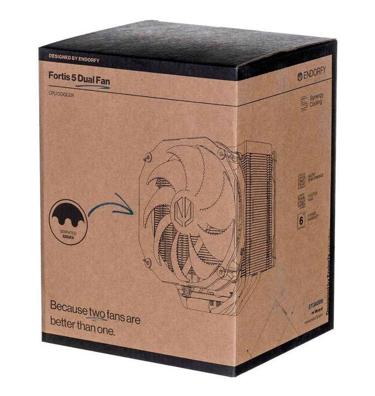 Endorfy, chłodzenie powietrzne, Fortis 5 Dual Fan