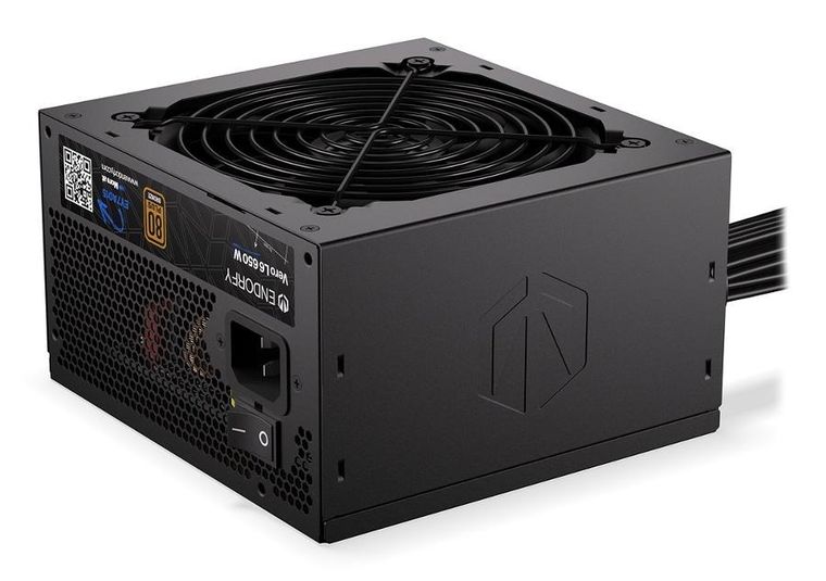 Endorfy, Vero L6 80 Plus, zasilacz, 650W, brązowy