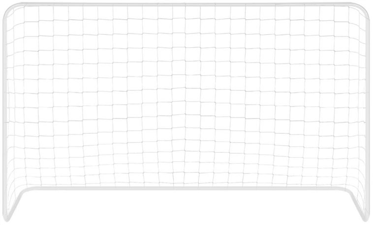 Enero, bramka piłkarska, biała, 182-122-61 cm