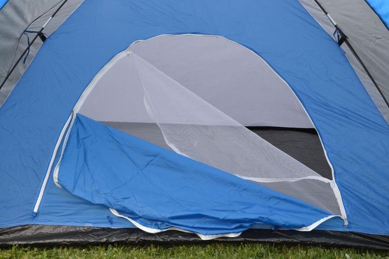 Enero Camp, Cool, namiot 4-osobowy, czarno-niebieski