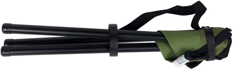 Enero Camp, krzesło turystyczne, taboret składany, zielony, 29-29-35 cm