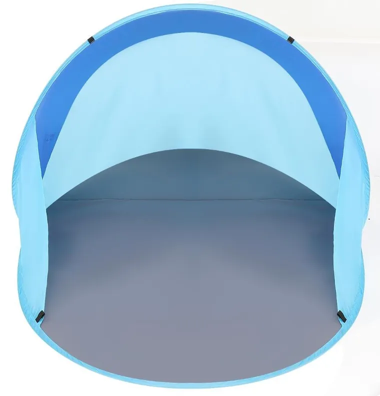 Enero, Camp, namiot plażowy, samorozkładający, granatowo-niebieski, 190-120-86 cm