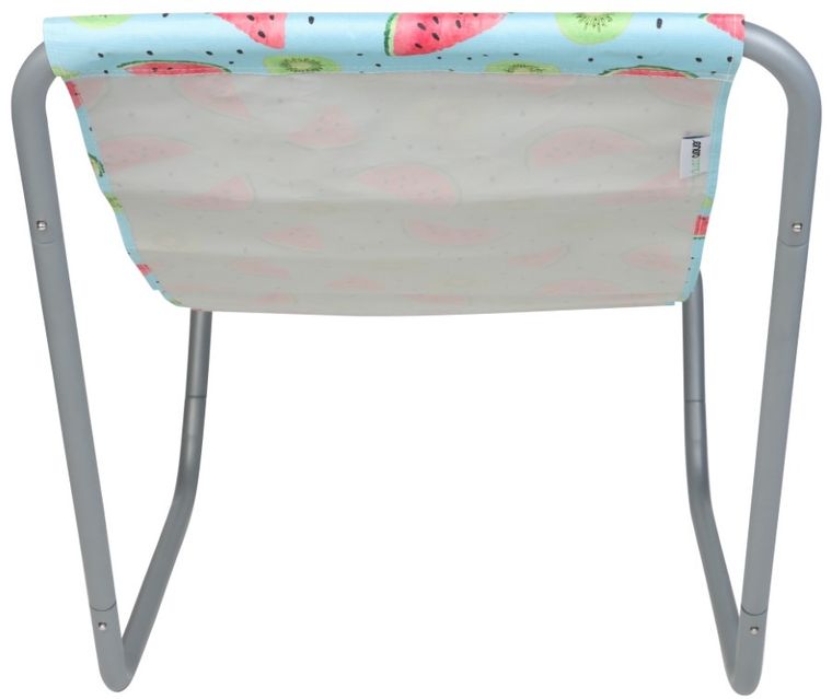 Enero Camp, składany leżak ogrodowo-plażowy z torbą, fruit melon