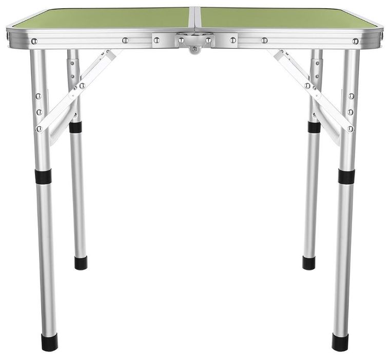 Enero Camp, składany stolik turystyczny, zielony, 60-45-25/56 cm