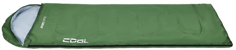 Enero Camp, śpiwór Cool, zielony, 210-70 cm