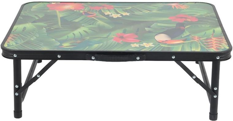 Enero Camp, stolik turystyczny, flower, 75-55-25-59 cm