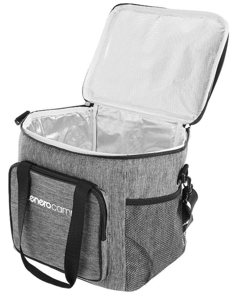 Enero Camp, torba termiczna, szara, 28l, 37-29-28,5 cm