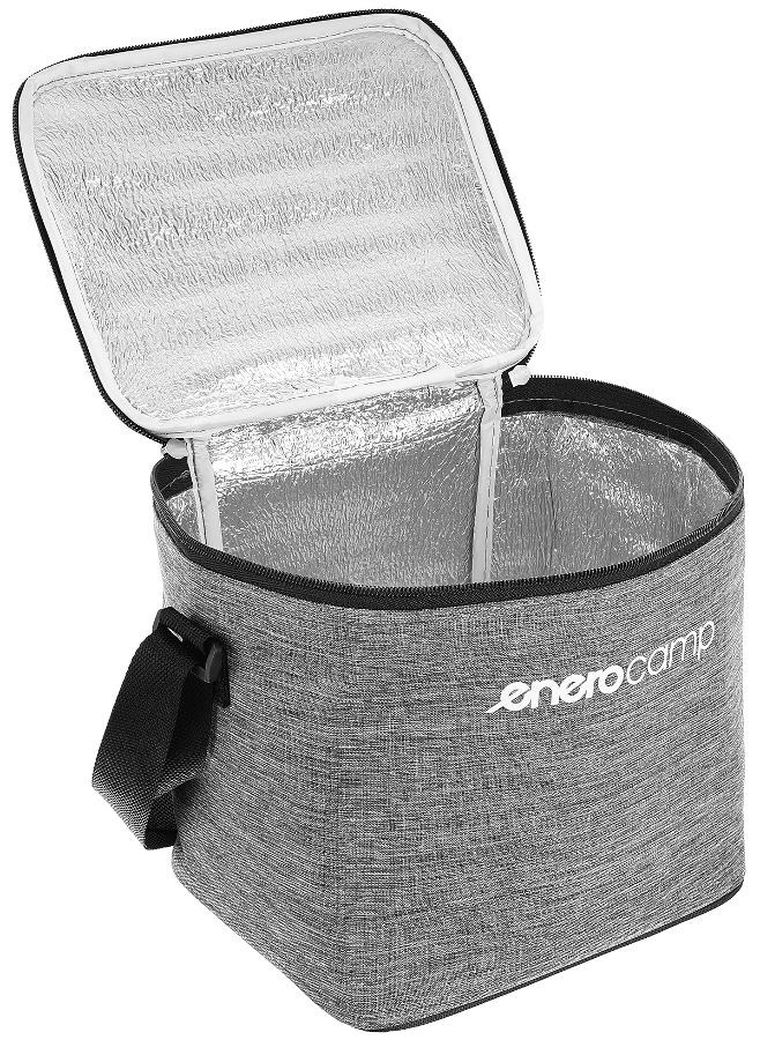 Enero Camp, torba termiczna, szara, 9l, 22-18-22 cm
