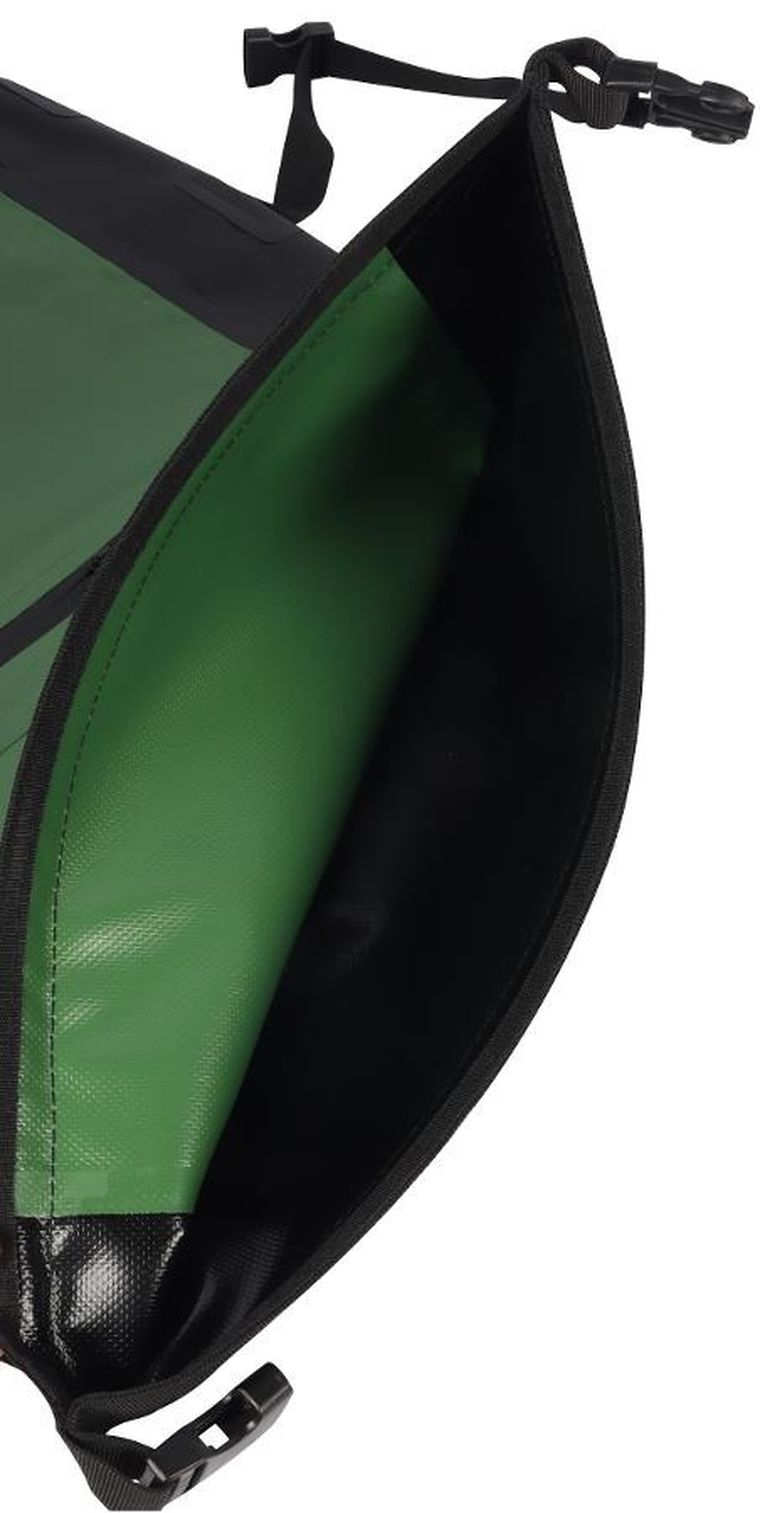 Enero Camp, wodoszczelny plecak turystyczny, zielony, 25l