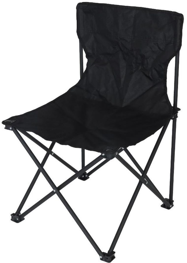 Enero Camp, zestaw turystyczny 3w1, składany, czarny