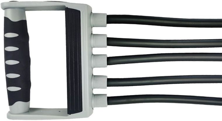 Enero Fit, ekspander gumowy, 5-żyłowy z rączkami ABS