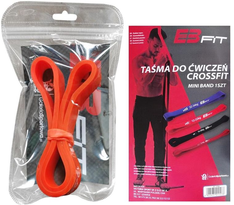 Enero Fit, guma, taśma do ćwiczeń fitness, 12-22 kg