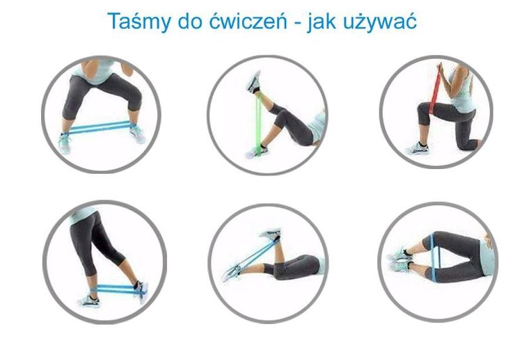 Enero Fit, guma, taśma oporowa, 2,5-7,5 kg, żółta