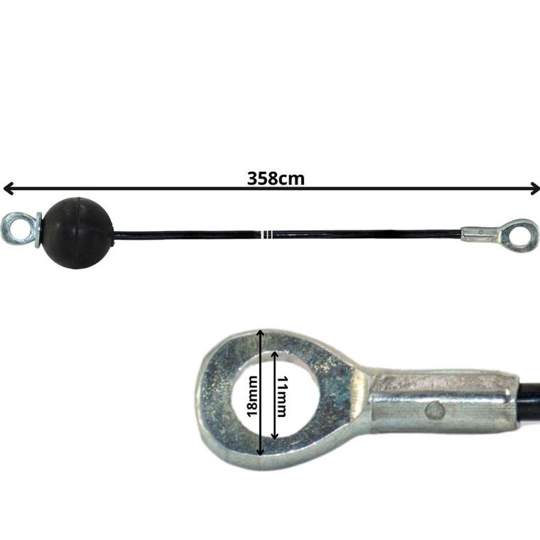 Enero Fit, linka do atlasu z odbojnikiem, 358 cm