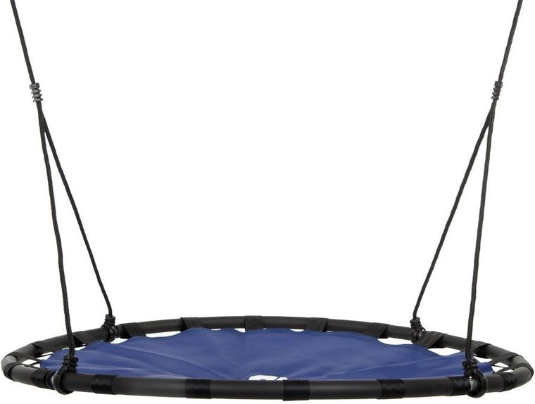 Enero, huśtawka ogrodowa, bocianie gniazdo, 120 cm, niebieska