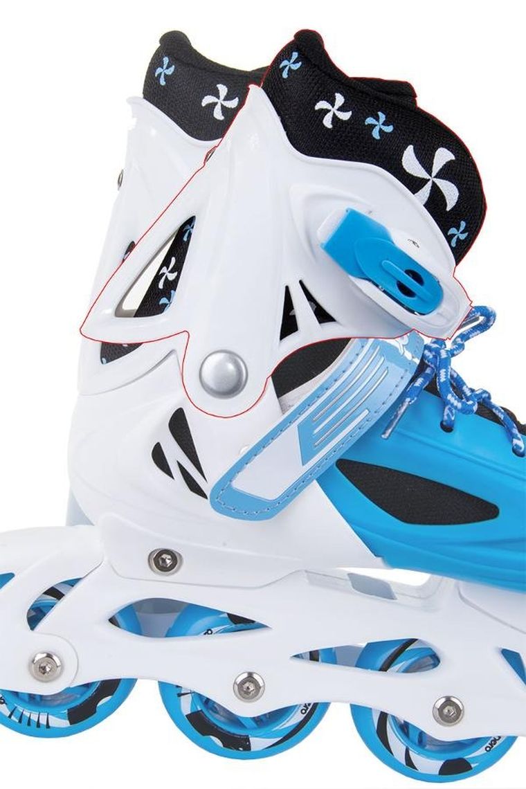 Enero, łyżworolki, wrotki, łyżwy, 4w1, rozmiar 26-29, niebieskie