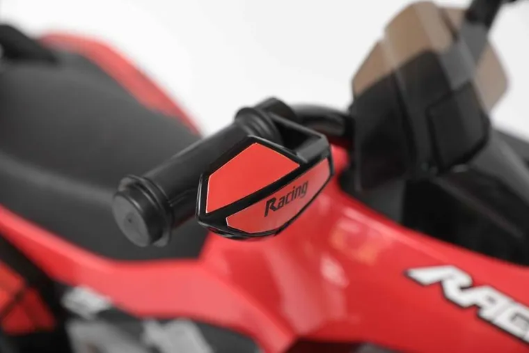 Enero, Micron, quad, pojazd na akumulator, czerwony