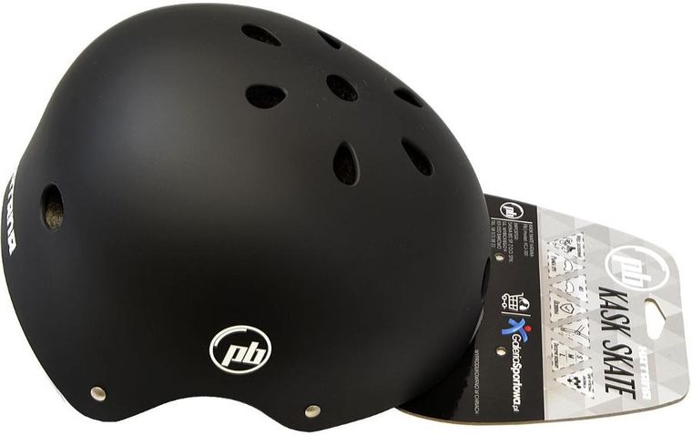 Enero pro, kask L, Skate katana, czarny
