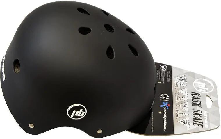 Enero pro, kask M, skate katana, czarny