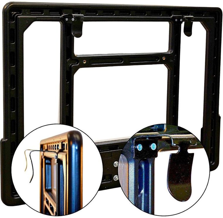 Enero, tablica do koszykówki, 82-58 cm, z obręczą 38 cm