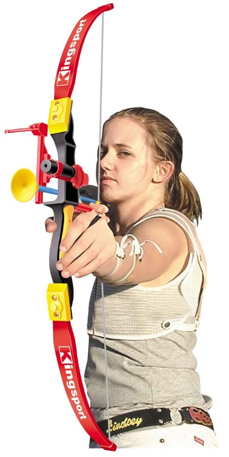 Enero toys, łuk, zestaw z akcesoriami, 78 cm