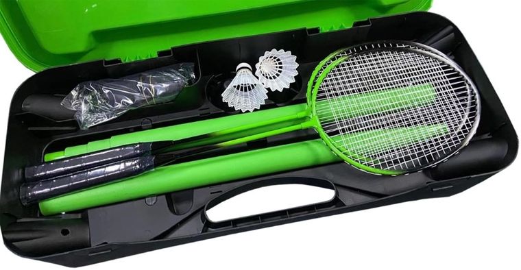 Enero, zestaw do badmintona w walizce, 3w1