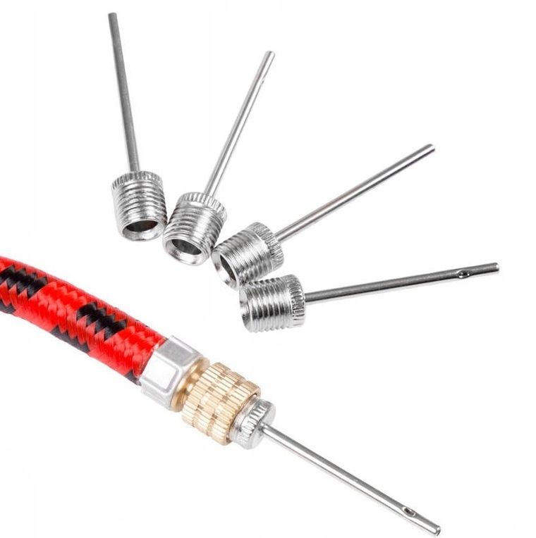 Enero, zestaw igieł z wężykiem do pompki, 5 szt.