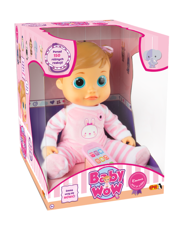 Epee, Emma, lalka interaktywna, 38 cm