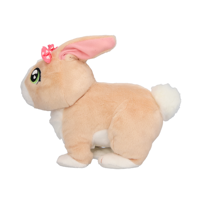Epee, Tusia, beżowy królik, maskotka interaktywna